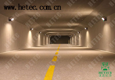 大功率LED隧道燈模擬隧道